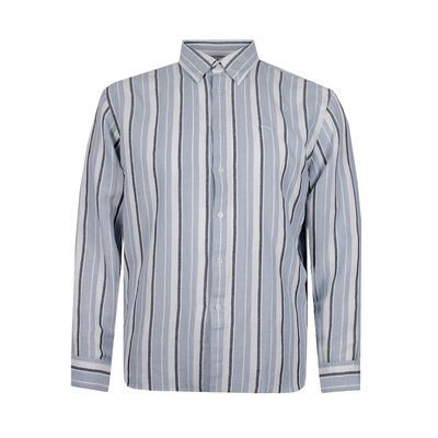 HUGO BOSS RICO STRIPE L/S SHIRT-new arrivals-BIGGUY.COM.AU