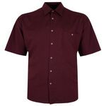 CIPOLLINI PLAIN S/S SHIRT-shirts casual & business-BIGGUY.COM.AU